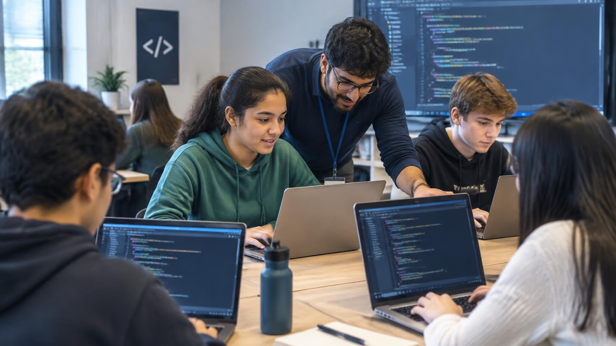 programming class students
