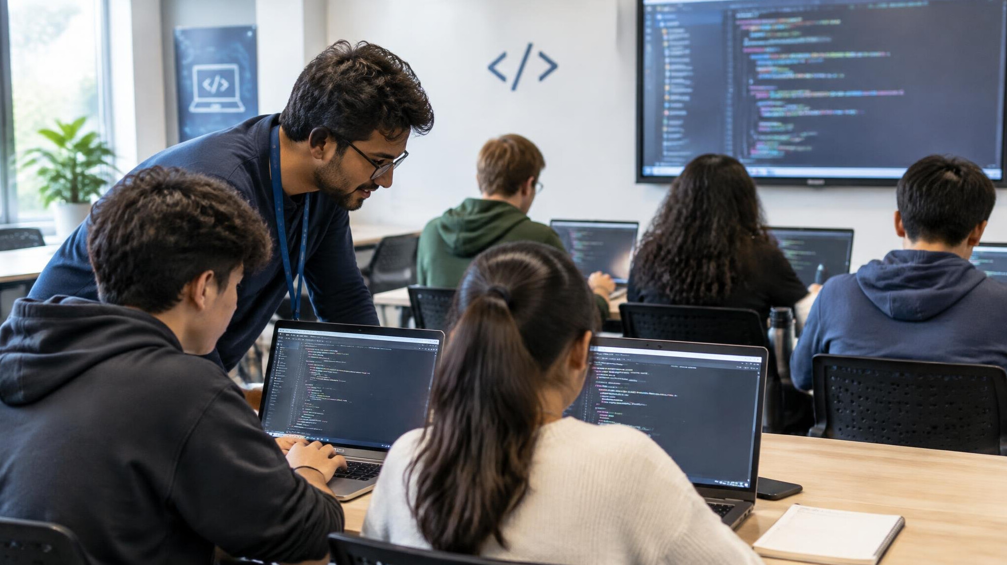 programming class students