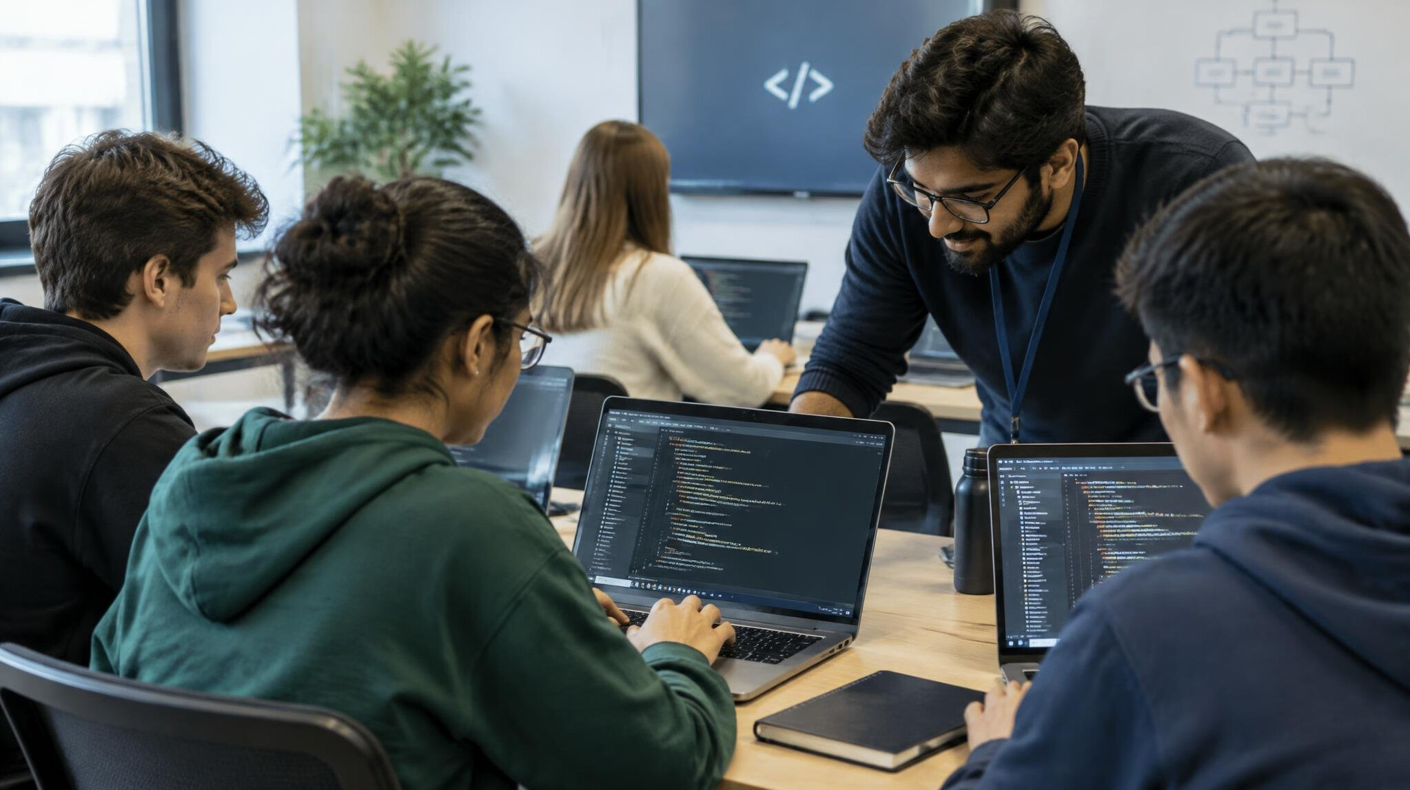 programming class students