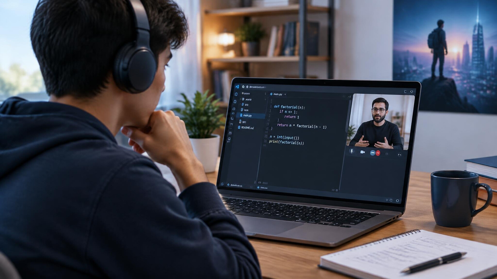 online coding session